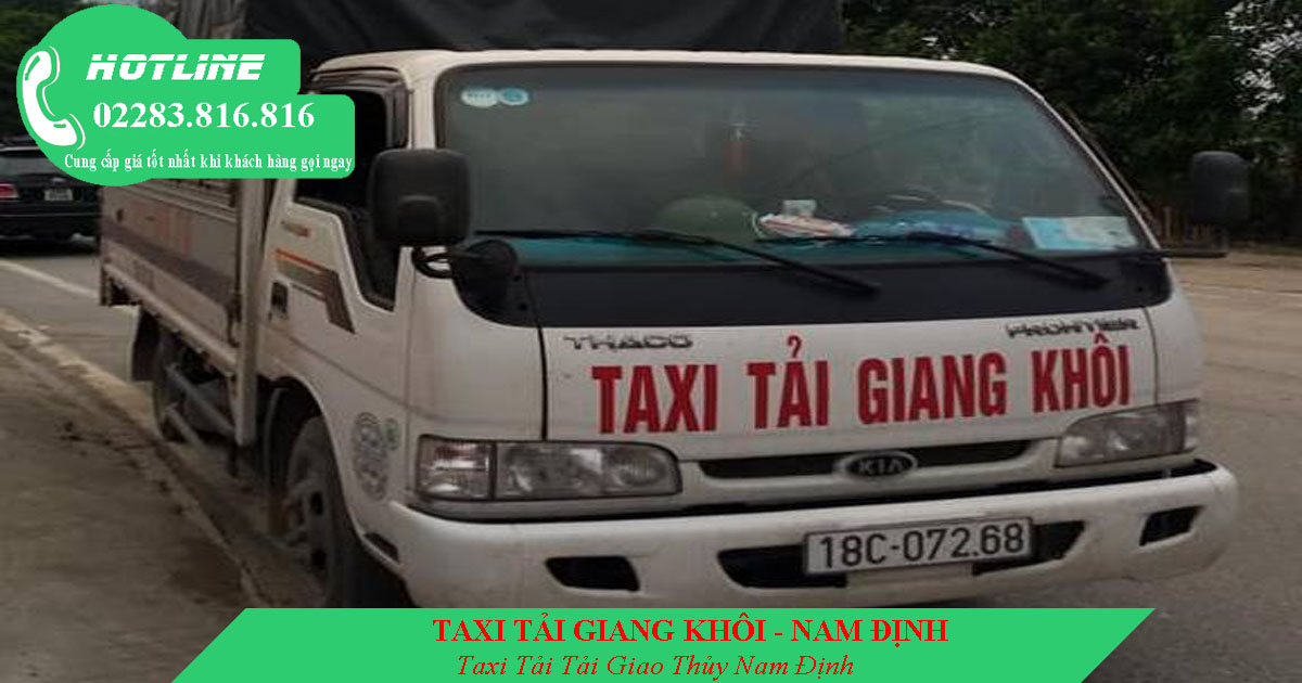 Taxi Tải Giao Thủy Nam Định